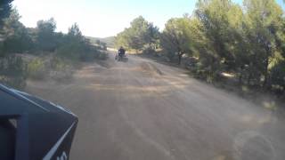 preview picture of video 'Martigues City Cross 250 raptor 250 yzf 85 sx 85 kx'