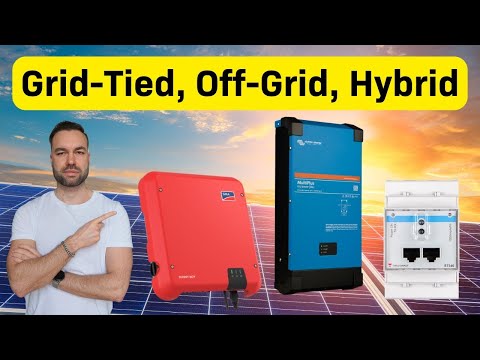 Difference Between Grid-Tied, Off-Grid, and Hybrid AC and DC Coupled Solar Systems