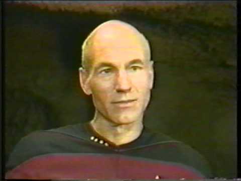 Star Trek The Next Generation Pre Air Set Tour and Interviews