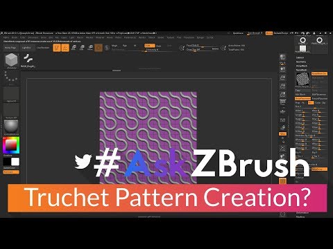 #AskZBrush: “How can I make a Truchet Tile pattern in ZBrush?”