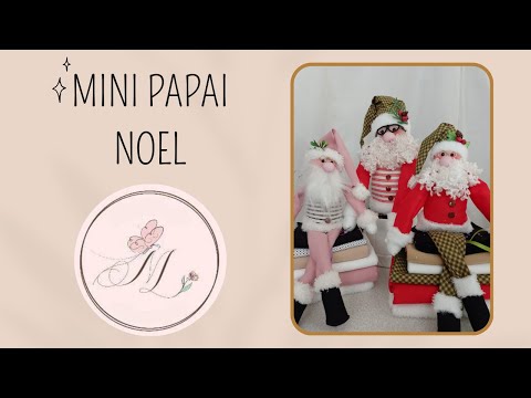 Um papai noel pra você fazer em produção, muito simples... 🎅🎅
