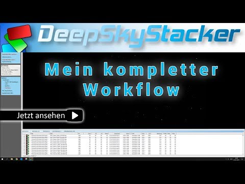 DeepSkyStacker 4.1.1 Fotos stacken (Deutsch) Teil 1