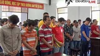 Hậu Giang - Xét xử 39 bị cáo đánh bạc bằng hình thức đá gà | daga.live