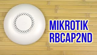 Mikrotik cAP (RBcAP2nD) - відео 1