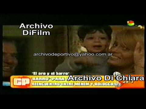 El reencuentro Menem Bolocco y Máximo Saúl Menem - DiFilm (2005)