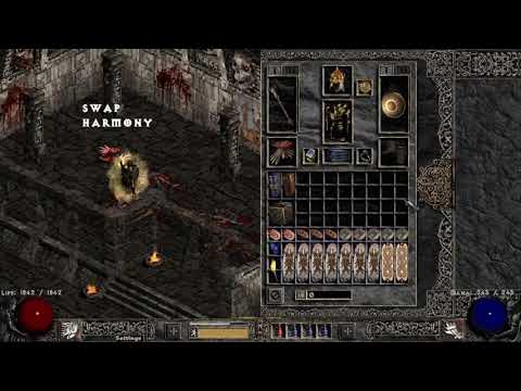 [Project Diablo 2] 1500%+ Gold Find 300%+ Magic Find Holybolt Paladin Showcase | S2 Transcendence