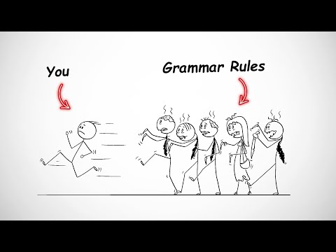 文法のルールを覚えることなく、流暢な英語を話す (Speak Fluent English Without Memorizing Grammar Rules)