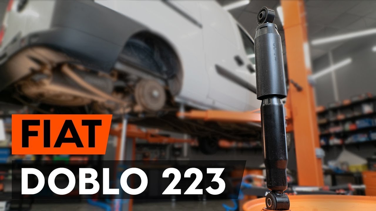 Jak wymienić amortyzator tył w Fiat Doblo Cargo - poradnik naprawy