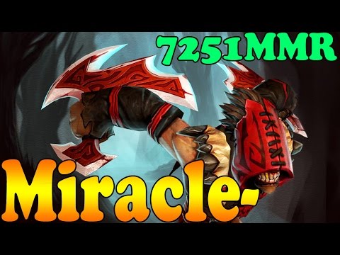 Dota 2 - Miracle- 7251 MMR Plays Bloodseeker Vol 1# - Ranked Match Gameplay!