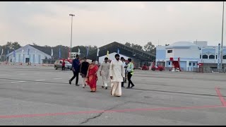 Ram Charan and Chiranjeevi off to Ayodhya