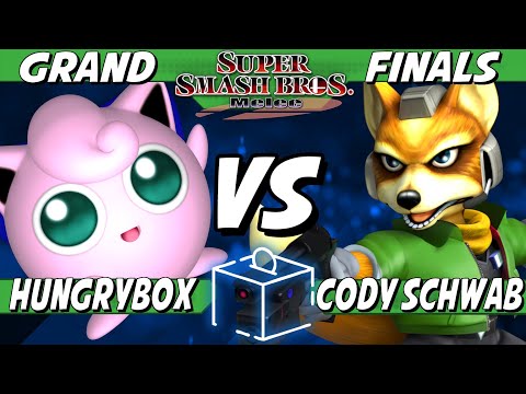 Coinbox 63 - Hungrybox (Jigglypuff) vs Cody Schwab (Fox) Grand Finals - Smash Melee