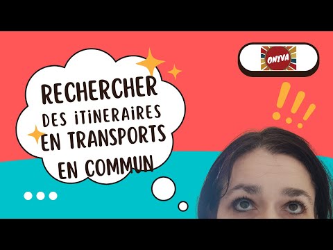 Aperçu vidéo Rechercher des itinéraires en transport en commun