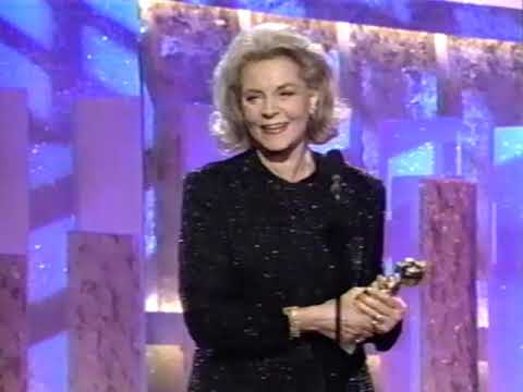 Lauren Bacall Wins Golden Globe Award
