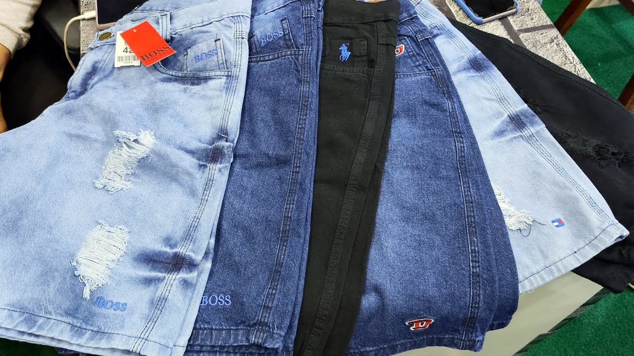 35 reais bermuda jeans masculina direto de fábrica - 62991317730