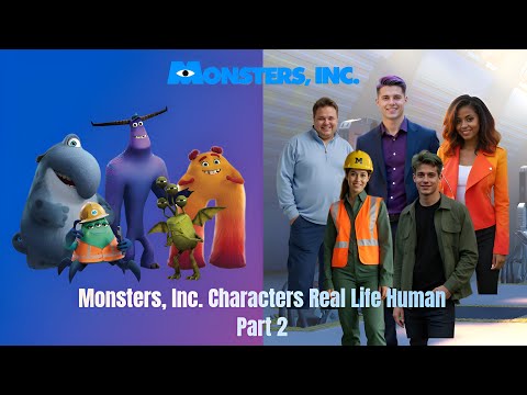 Monsters Inc. Characters Reimagined as Humans! | AI Transformation Part 6-13