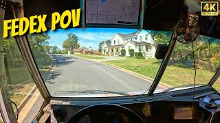 FedEx POV | Mid-Summer Grind 🌡️🌞(4K 60FPS)
