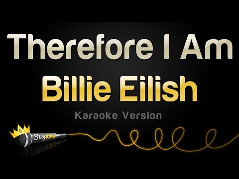 Billie Eilish - Therefore I Am (Karaoke Version)
