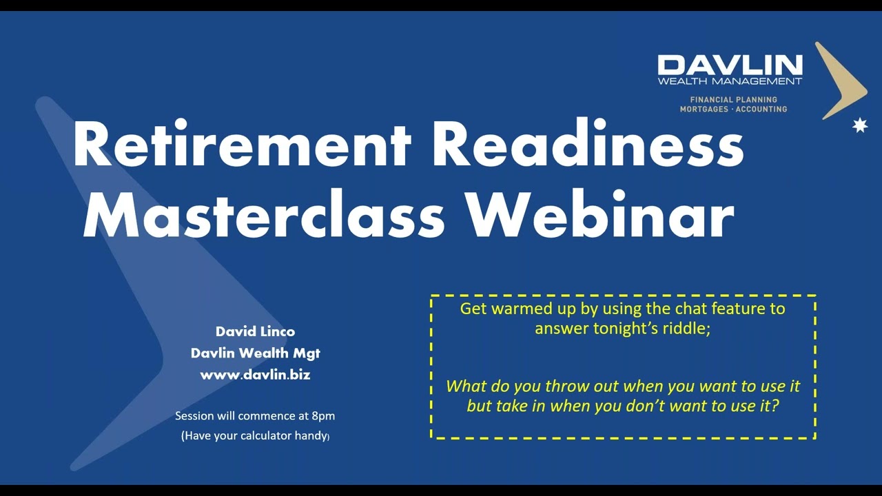 Retirement Readiness Masterclass