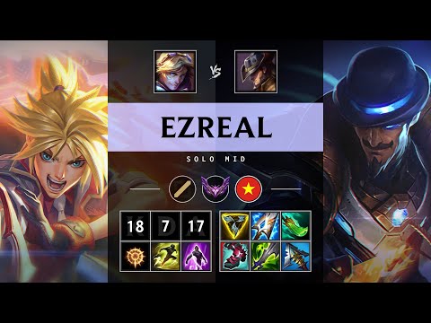 Ezreal Mid vs Twisted Fate - VN Master Patch 25.13