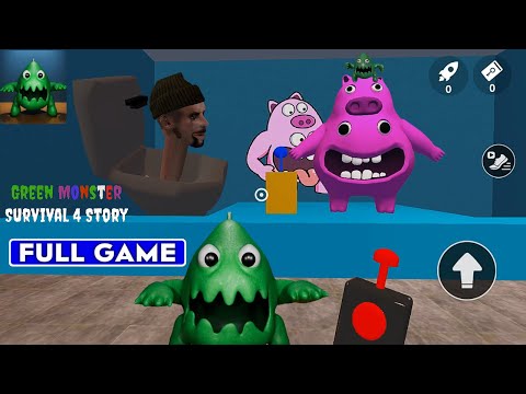 Green Monster Survival 4 Story  -  Full Game ( IOS / ANDROID )