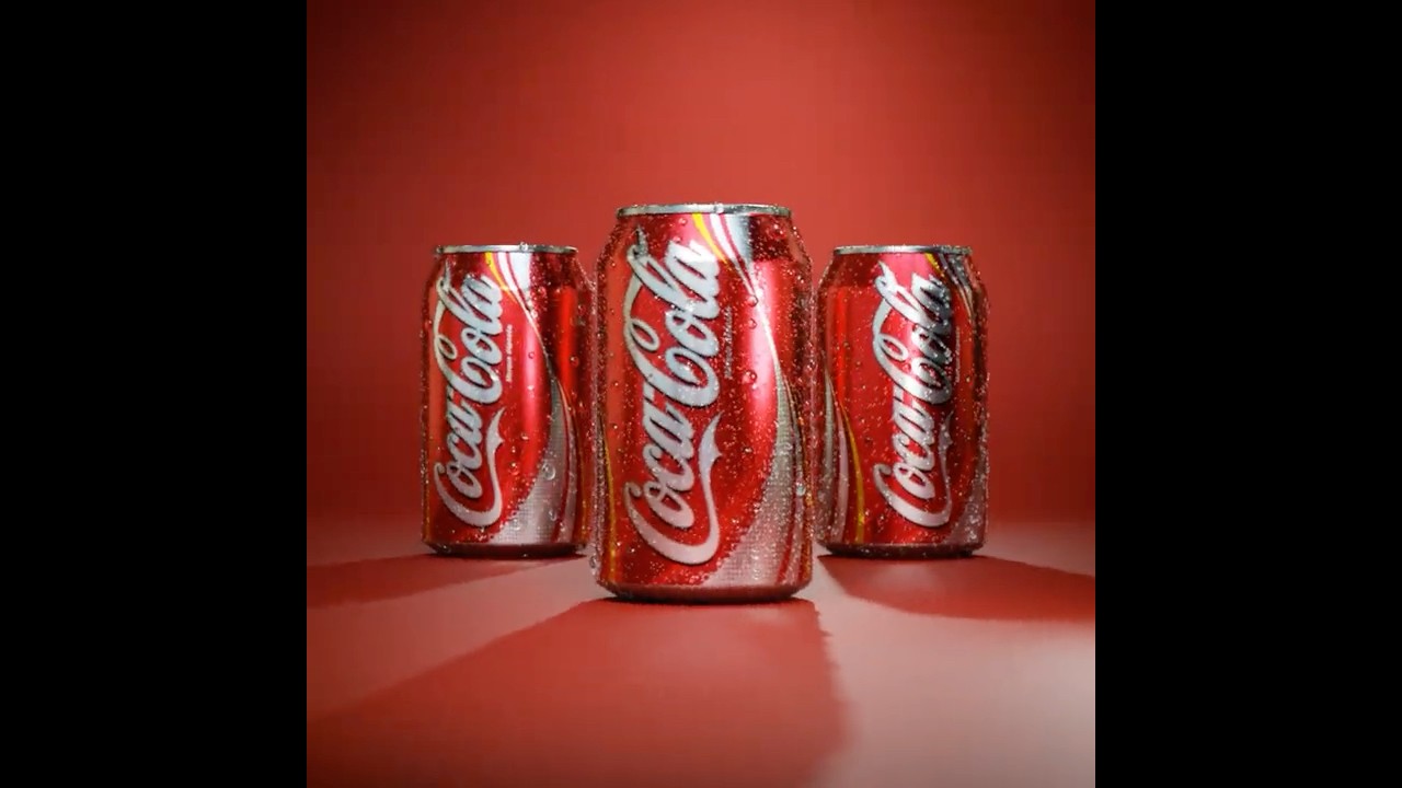 Coco-Cola 3D Product Animation