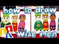 How To Draw Three Wise Men - Nativity