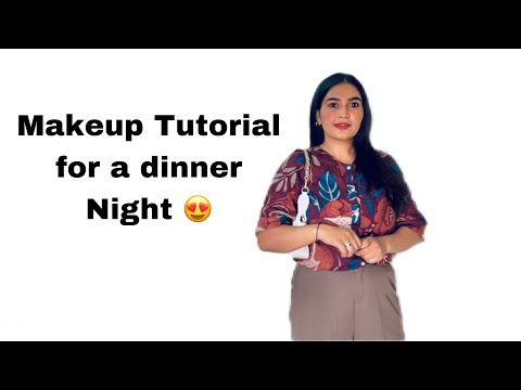 GET READY WITH ME || MAKEUP TUTORIAL  FOR DINNER OUTING || QUICK AND EASY ||