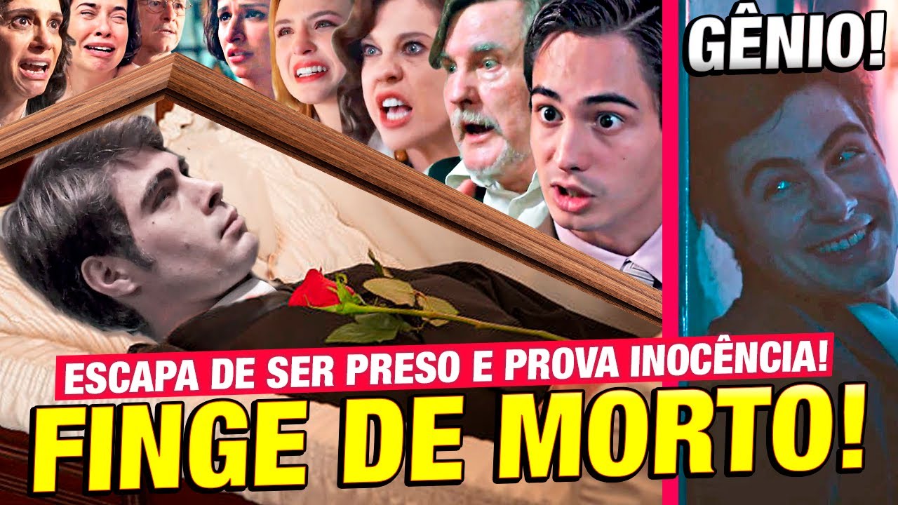 ALÉM DA ILUSÃO - Davi FINGE DE MORTO em plano genial e PROVA SUA INOCÊNCIA! Resumo do capítulo.