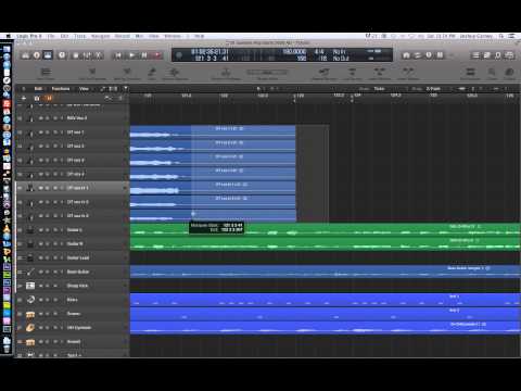 Logic Pro X - Video Tutorial 12 - Snap Modes, Absolute Grid, Relative Grid