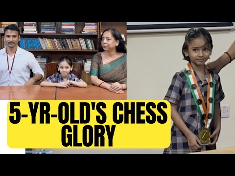 Aarini Lahoty's journey to chess stardom - Father's coaching and Bluebell School's support
