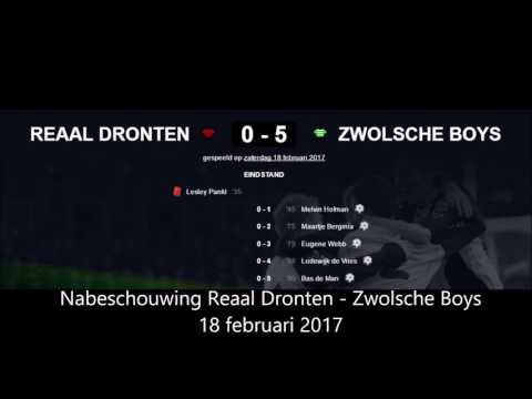Nabeschouwing Reaal Dronten - Zwolsche Boys 0-5