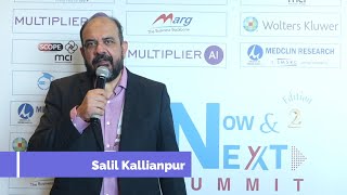 Mr. Salil Kallianpur sharing his experiences at the Now & Next Summit on Pharma Marketing | Edition2