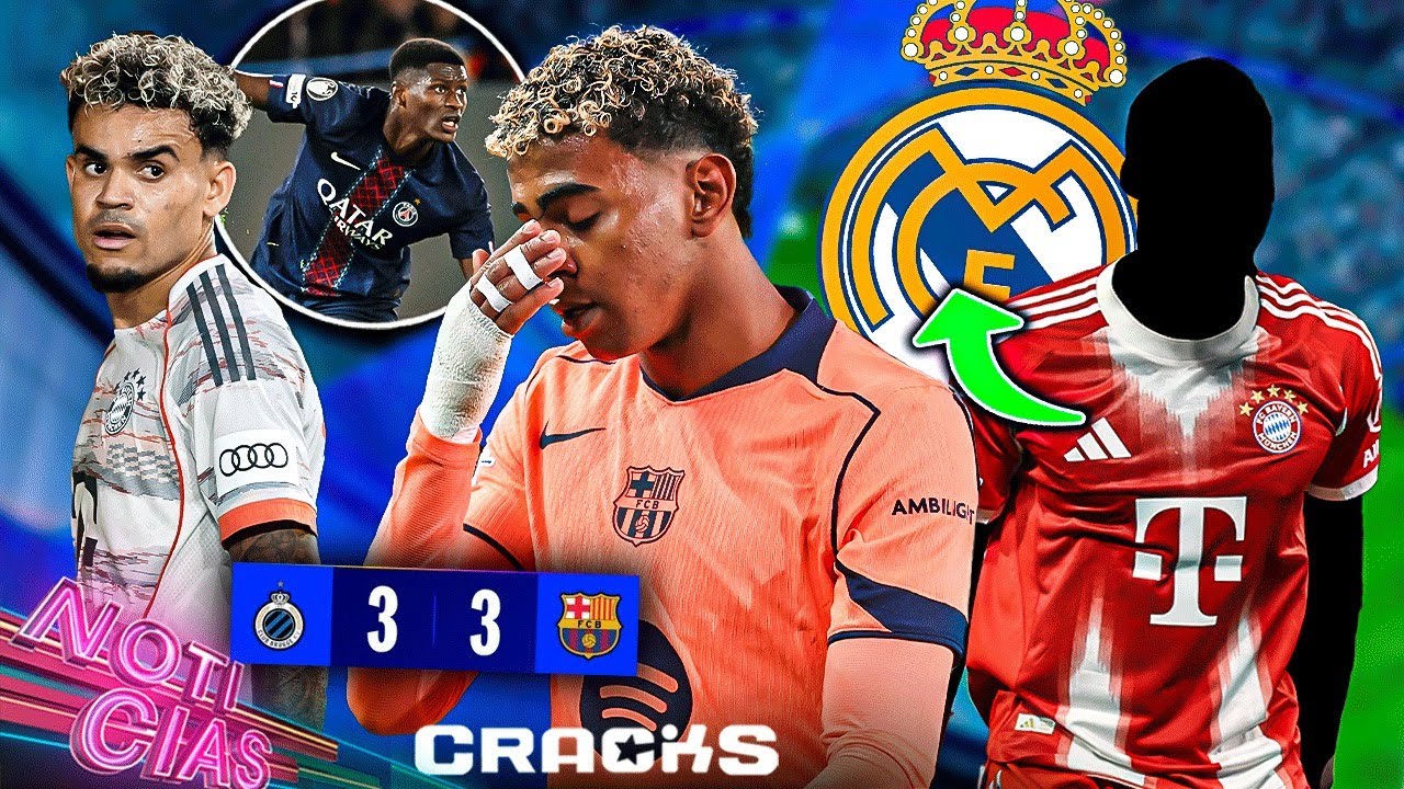 ¡Barça empató! Cae al 11 | Amarrado 1er fichaje del Madrid | “Lucho criminal”; otro lesionado en PSG