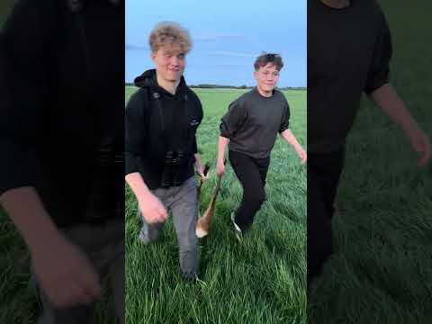 The budding young hunters are already allowed to lend a hand. #hunting #nature #holidays #hunter