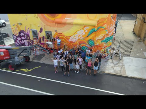 " A Vision of Hope " JC - Youth Summer Mural Arts Program 2023