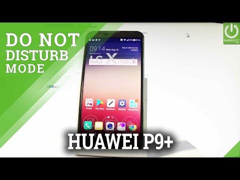 Do Not Disturb Mode in HUAWEI P9 Plus - Allow DND Settings