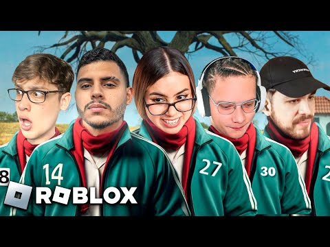 LOS JUEGOS DEL CALAMAR EN ROBLOX CON PABLOTS, LA PARCE, JUAN GUARNIZO Y VIPER