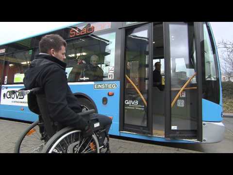 Busfahrer Schulung - Rollstuhlfahrer (negative Reaktion des Fahrers)