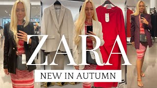 ZARA HAUL TRY ON AUTUMN 🍁 Come SHOPPING with me to ZARA + FALL BLAZER Edition