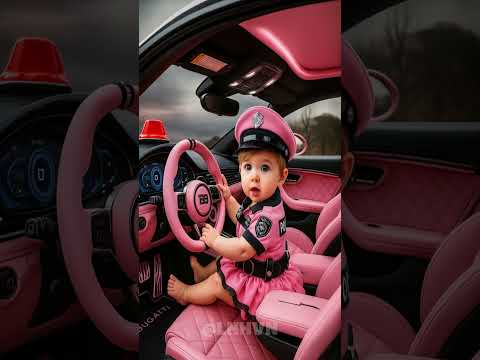 Baby Police Officer, Police Car, Police Siren ep.90 #shorts #policeofficer #policecar #policesiren