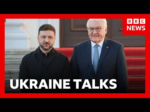 Video | President Zelensky attends Ukraine peace talks in Berlin | BBC News