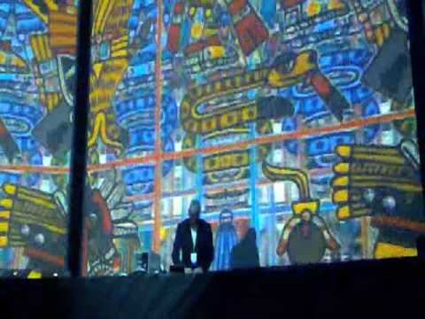 Scott Draves live VJ at HybridArt.Ru