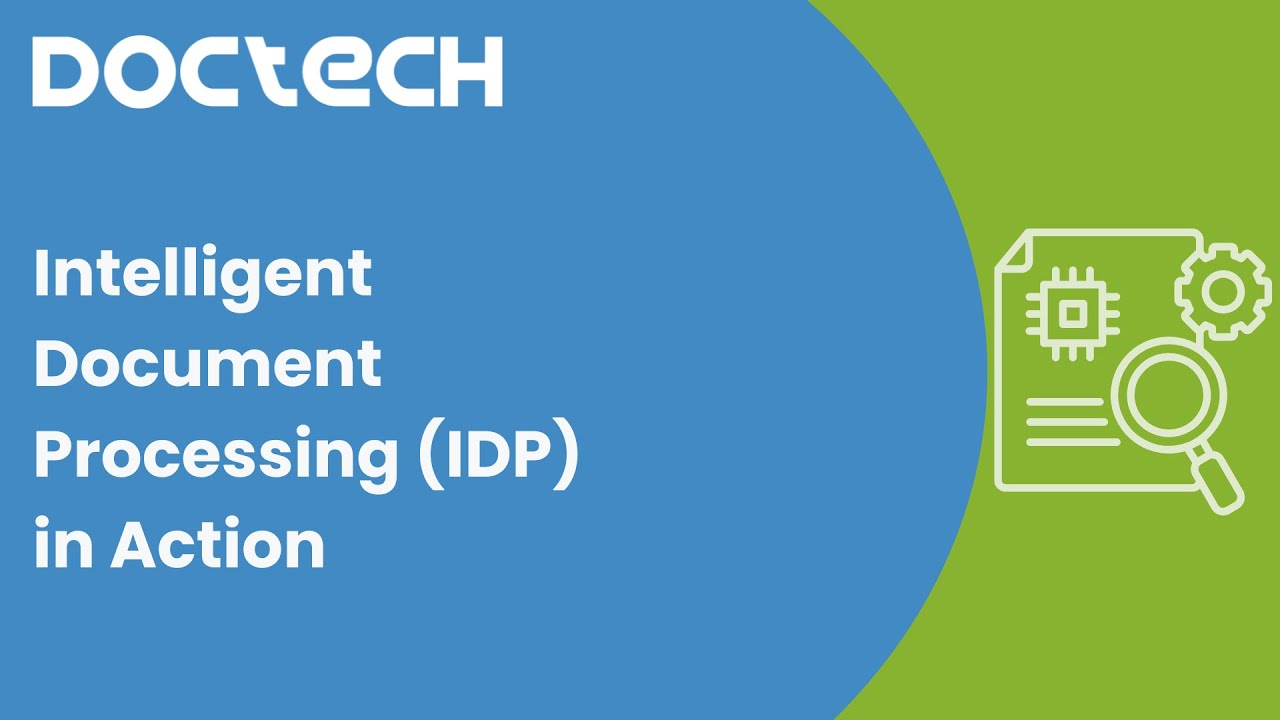 Intelligent Document Processing  From DocuWare