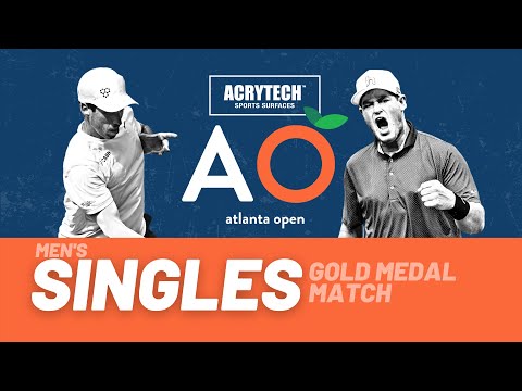 Acrytech Atlanta Open - Mens Singles Gold Medal Match - Rafa Hewett vs. Federico Staksrud
