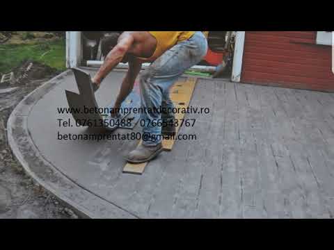Beton Amprentat Ionești -Arad Tel.0761350488 -0766543767