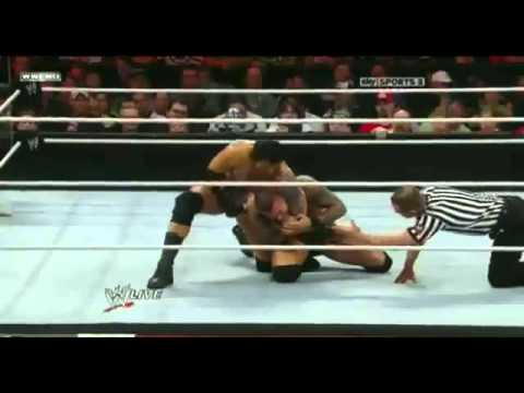 Wade Barrett v Randy Orton Raw Nov 14 2011
