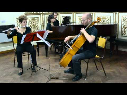 Bohuslav Martinu - Trío para flauta, cello y piano (1944) - II. Adagio