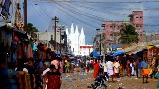Velankanni street market, Nagapattinam