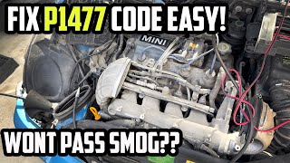 Mini EVAP System Problem Fixed Code (P1477)