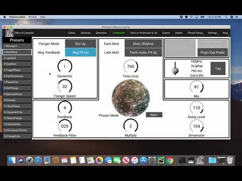 Editor for Meris Polymoon